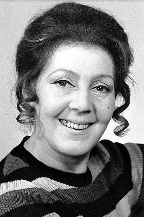 Portrait of actor Ljuba Hermanová