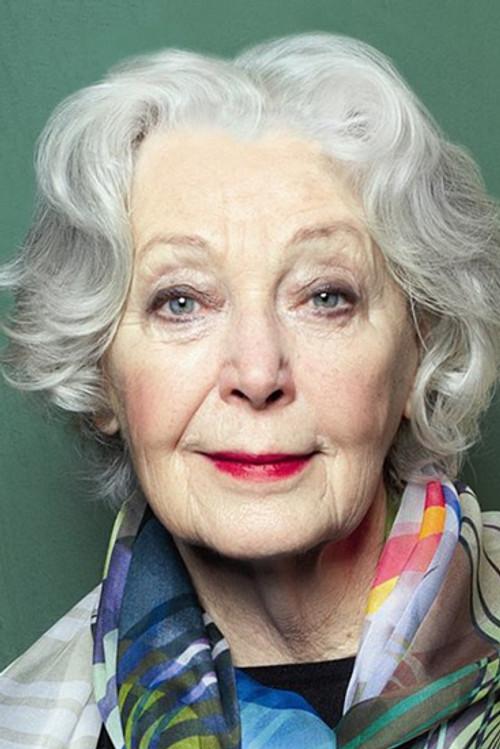 Portrait of actor Květa Fialová