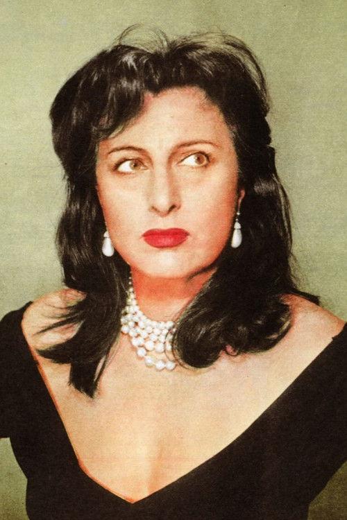Portrait of actor Anna Magnani