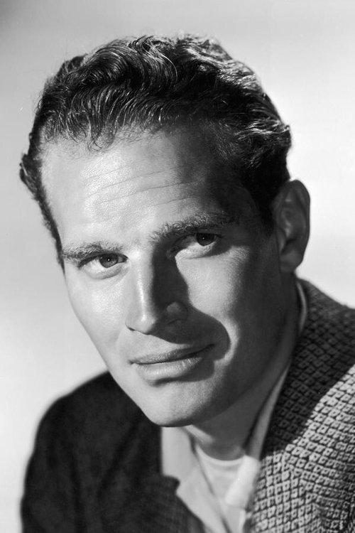 Portrait of actor Charlton Heston