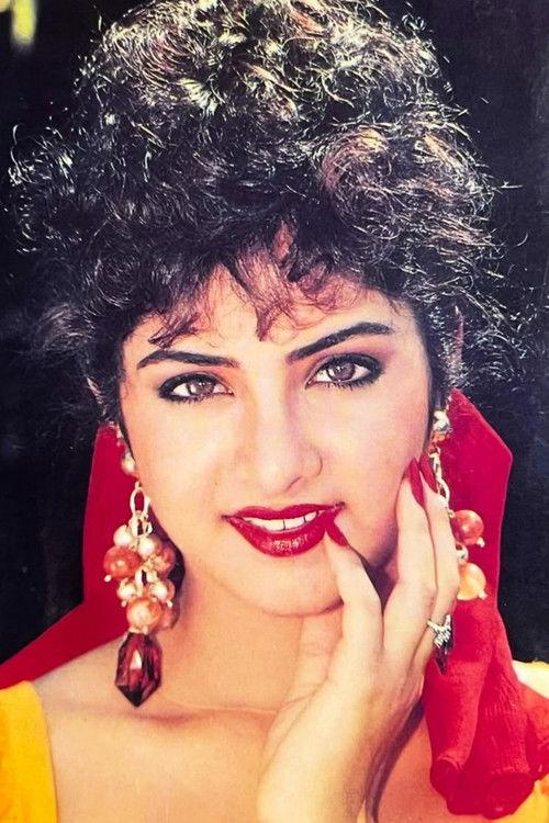 Portrait of actor Divya Bharti