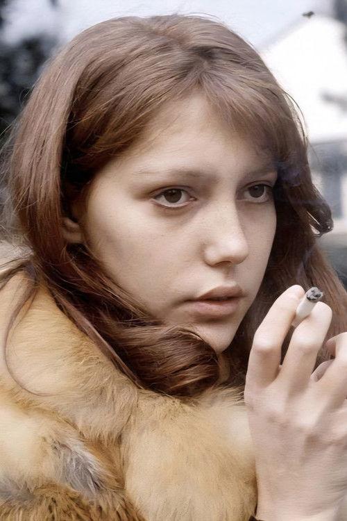 Portrait of actor Anne Wiazemsky