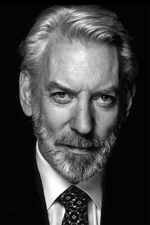 Portrait of actor Donald Sutherland