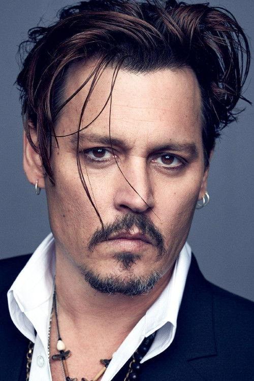 Portrait of actor Johnny Depp
