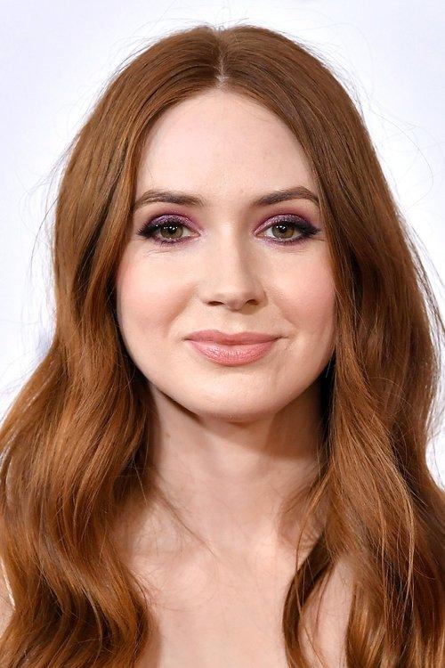 Portrait of actor Karen Gillan