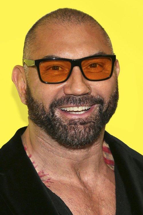 Portrait of actor Dave Bautista